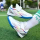 Boys Brand Turf Indoor Soccer Shoes Ultra-light Non-slip Football Shoes Comfortable Futsal Children