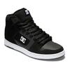 Sneaker DC SHOES "Manteca 4 Hi", Gr. 8,5(41), schwarz-weiß (schwarz, weiß), 51.34% Leder, 48.66% Synthetikmaterial, Schuhe