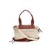 Graf Lantz Satchel: Pebbled Tan Print Bags