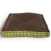 Dan Foley - Landon Floor Pillow - Velvet and Linen - Two Tone Finish