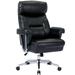 Ergonomic High Back Executive Office Chair, Modern Leather Computer Chair with Lumbar Support and Adjustable Rock Back Tension