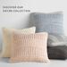 Cozy Chunky Knit Acrylic Decor Throw Pillow