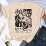 Maneskin T-Shirt Frauen Grafik Comic T-Shirts Mädchen 1920er Jahre Kleidung