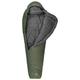 Grüezi Bag - Biopod Wolle Survival Ice - Daunenschlafsack Gr 185 cm - 215 x 80 x 50 cm Zip: Right Grün