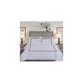 YhbSmt Soft Brushed 600TC Egyptian Cotton Duvet Cover Set With 3-Line Embroidery. Size:/ XL Color:Wine