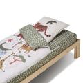 Parure de lit enfant sans couette motif jungle 90x190cm