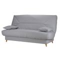 Banquette clic-clac en coton biologique gris clair