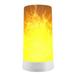 MANNYA LED Flicker Flame Light Bulb USB Rechargeable Simulated Burning Fire Effect Lamp Xmas Party Indoor Outdoor Home Decorations