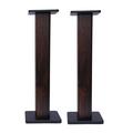 36 Wood Speaker Stands For Surround Sound Home Theater Hi-Fi Speaker Stands Universal Black Walnut Bookshelf Speaker Stands