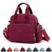 Backpack for Women Slim Computer Bag Work Travel College Backpack Purse (Red)