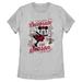 Women's Mad Engine Minnie Mouse Heather Gray Mickey & Friends Celebrate The Season Graphic T-Shirt