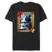 Men's Mad Engine Black Star Wars Sithmas Portrait Graphic T-Shirt