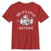 Youth Mad Engine Red Star Wars: The Last Jedi BB It's Cold Outside Graphic T-Shirt