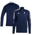 Men's adidas Navy Rhode Island Rams Tiro 21 Full-Zip Track Jacket