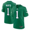 Men's Nike Jalen Hurts Kelly Green Philadelphia Eagles Alternate Game Player Jersey