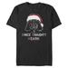 Men's Mad Engine Darth Vader Black Star Wars Dark List Graphic T-Shirt