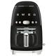 Smeg DCF02BLUK Retro Drip Filter Coffee Machine - Black