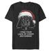 Men's Mad Engine Darth Vader Black Star Wars Lack of Cheer Graphic T-Shirt