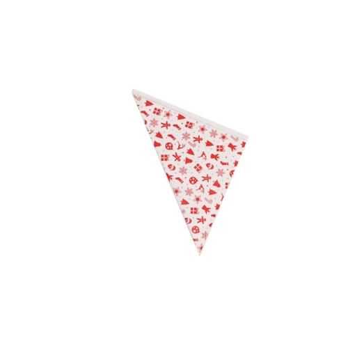 Nette 1000 Spitztüten Weihnachten rot Mandeltüten 19cm 125g