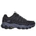 Skechers Men's After Burn M.Fit 2.0 Sneaker | Size 9.5 Extra Wide | Black/Charcoal | Leather/Synthetic/Textile