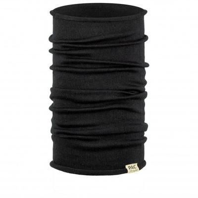 P.A.C. - Nature Merin 100% Recycled Merino Neckwarmer - Schlauchschal Gr One Size schwarz Image