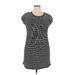 T by Talbots Casual Dress - Mini: Gray Marled Dresses - Women's Size X-Large Petite