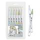 Kuretake ZIG CLEAN COLOR REAL BRUSH 6 Color set (6 Pale Colors set II)