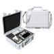 ZJRXM Mini 4 Pro Hard Case for DJI Mini 4 Pro Drone Accessories, Compact Carry Case with Carry Strap for DJI Mini 4 Pro, White, Größe:33*27*11.5cm