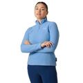 Helly Hansen Women's W Daybreaker 1/2 Zip Fleece Shirt, Bright Blue