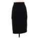 Banana Republic Casual Skirt: Black Solid Bottoms - Women's Size 00 Petite