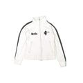 Blue Marlin Jacket: White Print Jackets & Outerwear - Kids Boy's Size Medium