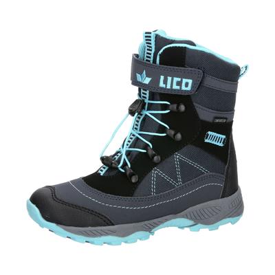 Winterstiefel LICO "Winterboot Sundsvall VS", Gr. 27, blau, Synthetik, Schuhe Image