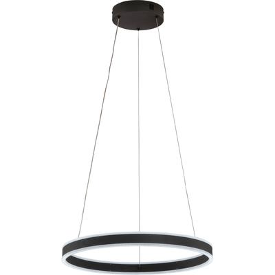 FISCHER & HONSEL Pendelleuchte "Sirko", beige (sandschwarz, ø 50 cm), B:50cm H:160cm L:50cm, Lampen, langlebige LED, dimmbar Image
