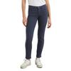 5-Pocket-Hose MARC O'POLO "aus Lyocell-Baumwolle-Mix", Damen, Gr. 27, Länge 32, blau (midnight blau), Obermaterial: 64% Lyocell, 32% Baumwolle, 4% Elasthan, unifarben, casual, slim fit lang, Hosen 5-Pocket-Jeans