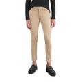 5-Pocket-Hose MARC O'POLO "aus Lyocell-Baumwolle-Mix", Damen, Gr. 28, Länge 34, norse sand, Obermaterial: 64% Lyocell, 32% Baumwolle, 4% Elasthan, unifarben, casual, slim fit lang, Hosen 5-Pocket-Jeans