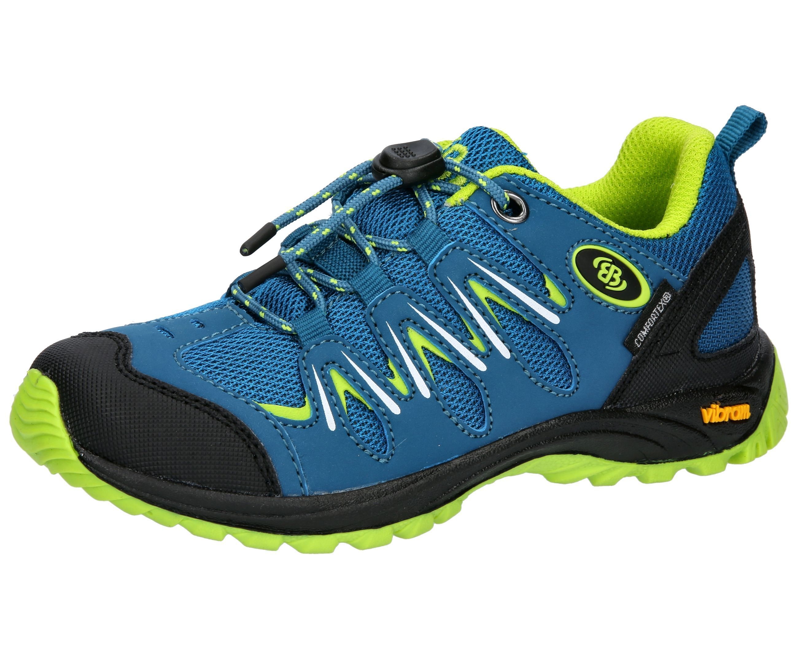 Outdoorschuh BRÜTTING "Outdoorschuh Expedition Kids", Kinder, Gr. 32, grün, Synthetik, Schuhe Outdoorschuh