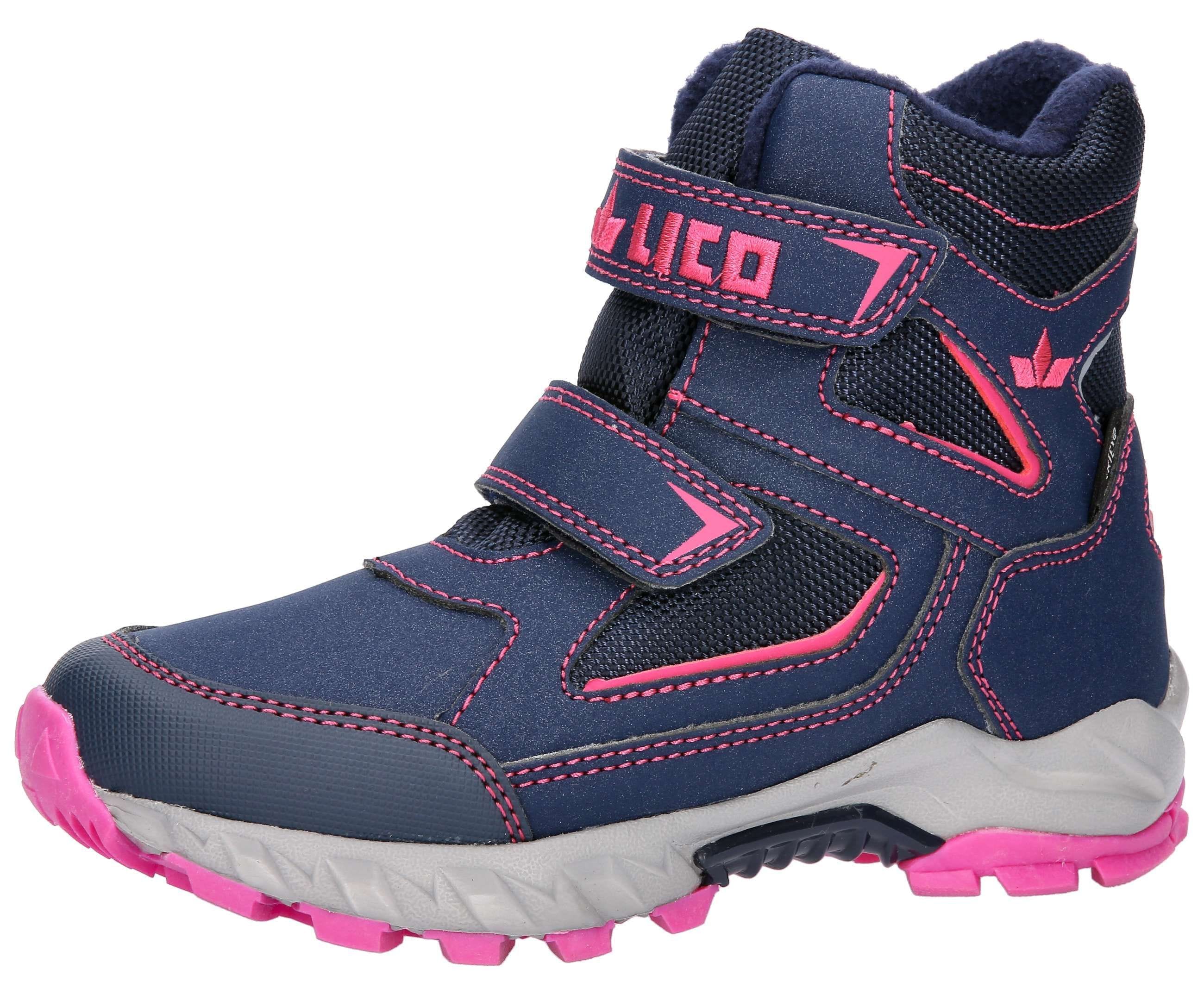 Winterstiefel LICO "Winterboot Mauno V", Gr. 37, blau, Synthetik, Schuhe Image