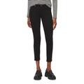 5-Pocket-Hose MARC O'POLO "aus Lyocell-Baumwolle-Mix", Damen, Gr. 25, Länge 34, schwarz, Obermaterial: 64% Lyocell, 32% Baumwolle, 4% Elasthan, unifarben, casual, slim fit lang, Hosen 5-Pocket-Jeans
