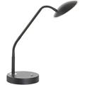 Stehlampe FISCHER & HONSEL "Tallri" Lampen Gr. Höhe: 60,00 cm, beige (sandschwarz) LED Tischlampe Tischlampen