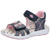 Sandale LICO "Sandale Madita V", Gr. 29, blau, Leder, Schuhe