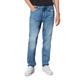 Slim-fit-Jeans MARC O'POLO DENIM "aus Bio-Baumwoll-Mix" Gr. 34 34, Länge 34, blau Herren Jeans Tapered-Jeans