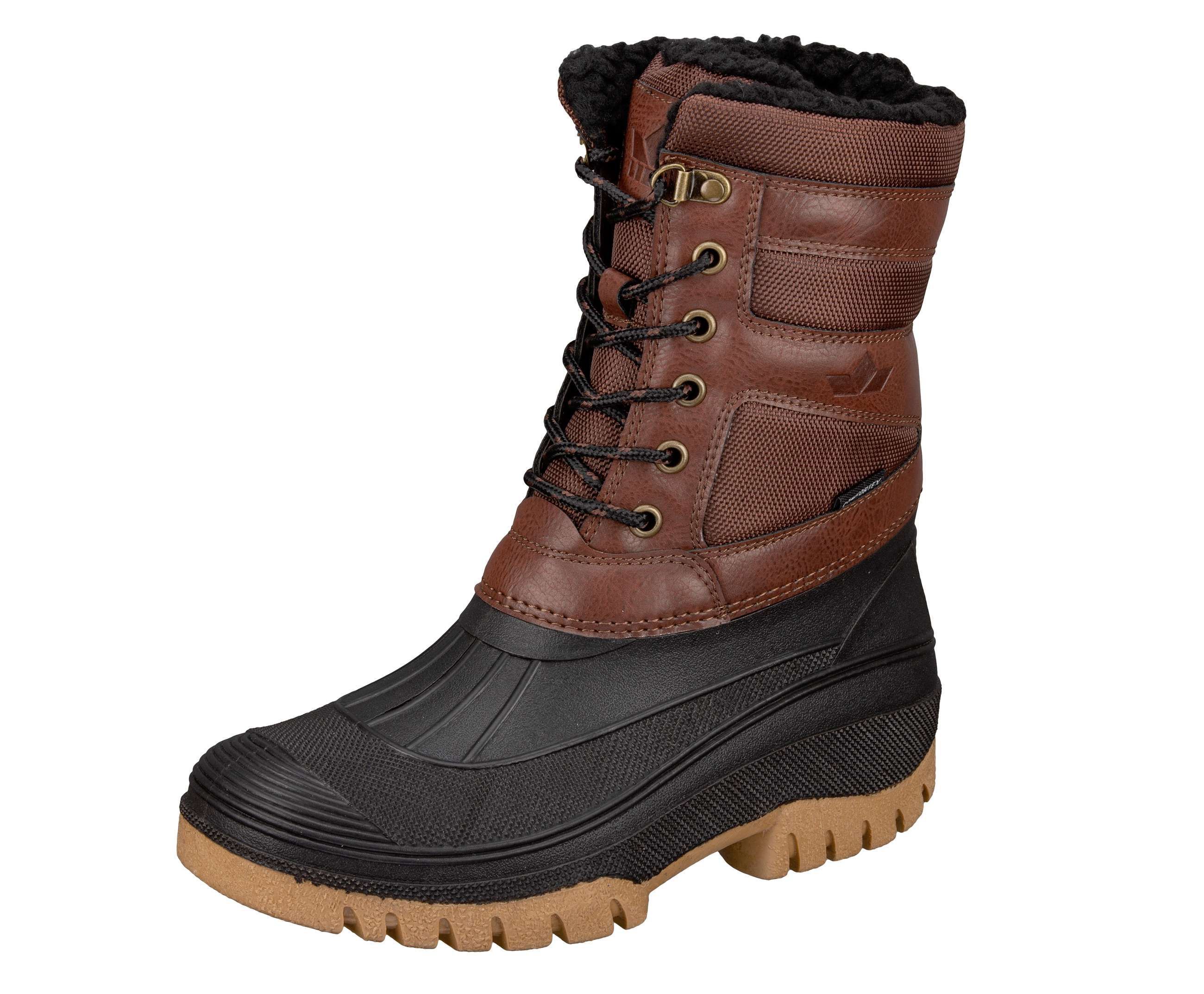 Winterstiefel LICO "Winterstiefel Fenna", Herren, Gr. 36, braun, Synthetik, Schuhe Winterstiefel