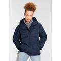 Daunenjacke POLARINO Gr. 44, blau (navy) Damen Jacken Sportjacken