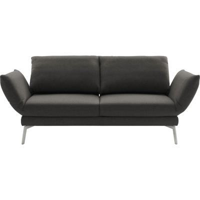 2,5-Sitzer "Spin, Multifunktionssofa, bequem und hochwertig verarbeitet", schwarz, B:248cm H:85cm T:225cm, 100% Polyester, SCHÖNER WOHNEN-KOLLEKTION, Sofas, Drehsitz-Funktion, USB-Anschluss, Armlehnfunktion, Rückenverstellung Image