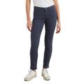 5-Pocket-Hose MARC O'POLO "aus Lyocell-Baumwolle-Mix", Damen, Gr. 26, Länge 34, blau (midnight blau), Obermaterial: 64% Lyocell, 32% Baumwolle, 4% Elasthan, unifarben, casual, slim fit lang, Hosen 5-Pocket-Jeans