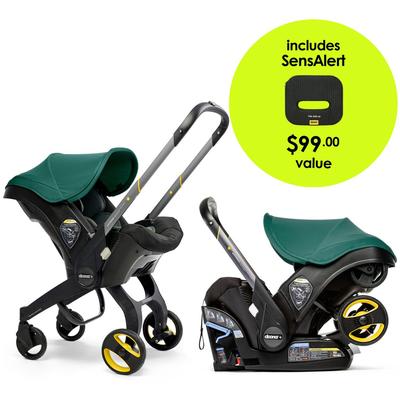 Doona+ Infant Car Seat & Stroller + SensAlert Pad ...