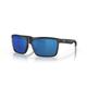 Costa Del Mar Men's Rinconcito Sunglasses, Matte Black/Blue Mirrored Polarized-580p, 60 mm