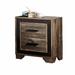 Red Barrel Studio® Artistika Particle Board Nightstand Wood in Brown | 26 H x 24 W x 17 D in | Wayfair 15F4FEBF7CA94234B451B79BC2F6A0CE