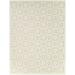 Gray/White 83.86 x 62.99 x 0.55 in Area Rug - Wildon Home® Rectangle Bassel Floral Machine Woven Polypropylene/Area Rug in Gray/Cream | Wayfair