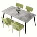 Ivy Bronx Juelene Rectangular 63" L x 31.5" W Metal in Gray | 29.5 H x 63 W x 31.5 D in | Wayfair E8E9091C50284F93BF511619F5689FD8